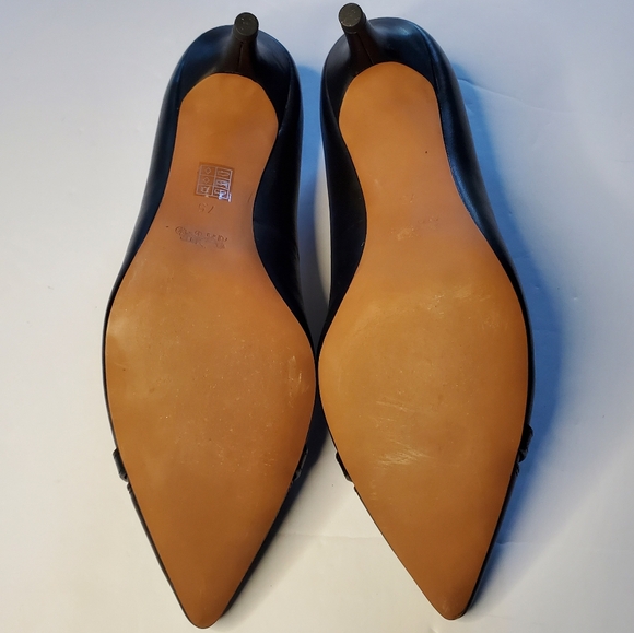 COACH NWB Lauri Pointed-Toe Pump Black with Signature Turnlock Hardware Sz 7.5 - Picture 7 of 9